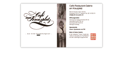 Desktop Screenshot of cafe-kreuzplatz.ch